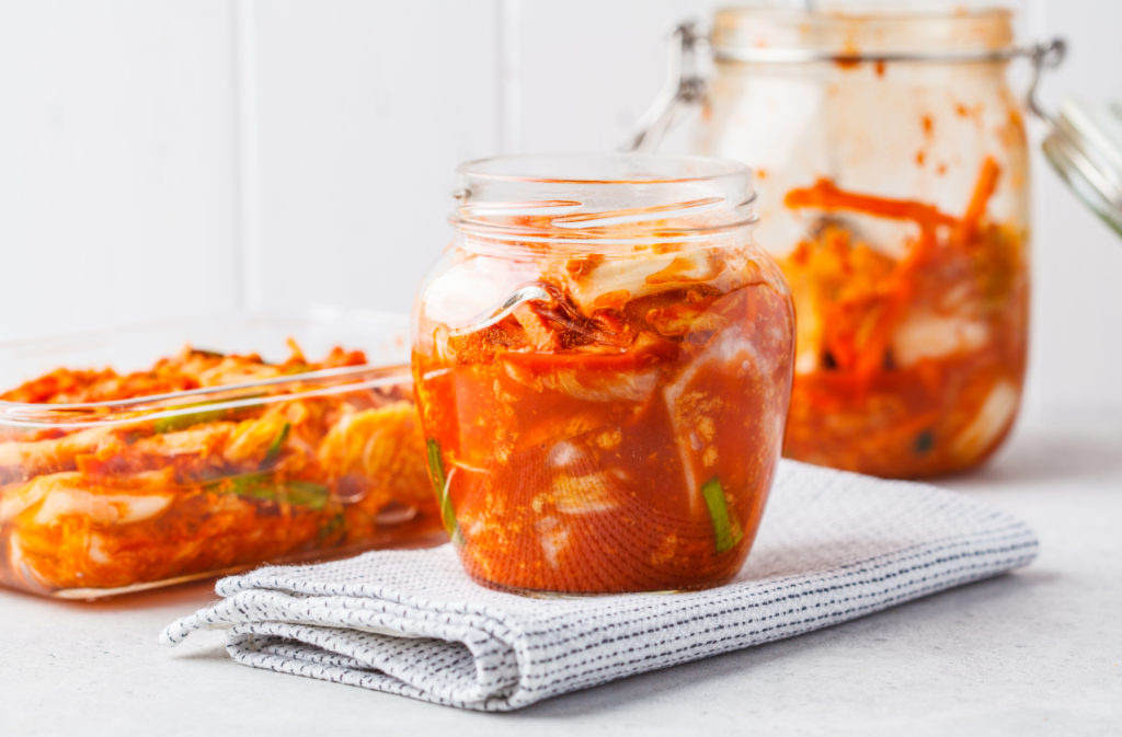 kimchi ve sklenici