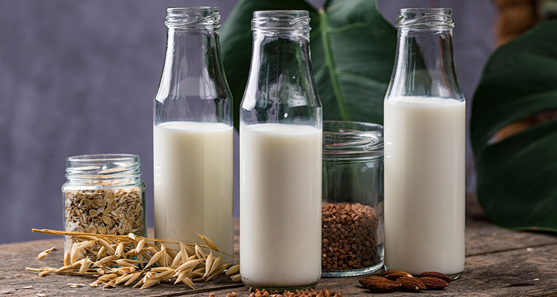 rostlinná mléka